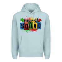 Blue Mist autism support squad Premium Hoodie - OliviaCreatesArt