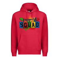 Cardinal autism support squad Premium Hoodie - OliviaCreatesArt
