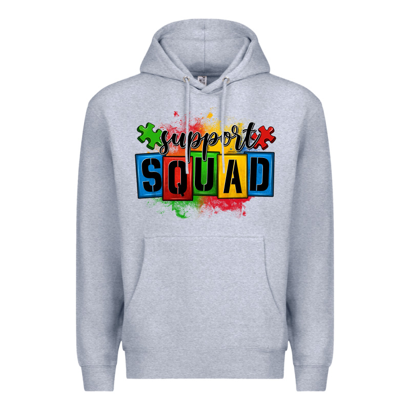 Autism Support Squad Premium Hoodie by OliviaCreatesArt | Teevron