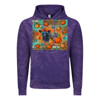 Cloud Purple Autumn Baby Calf Vintage Hoodie - LillyAllenDesigns