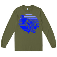 Army Green Motorcross Long Sleeve Tee - Bettercallsaul