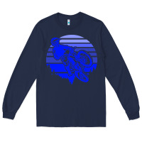 Navy Motorcross Long Sleeve Tee - Bettercallsaul