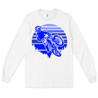 White Motorcross Long Sleeve Tee - Bettercallsaul