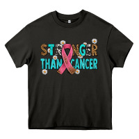 Asphalt stronger than cancer with cancer ribbon Heavy Core Tee - AdoDesignShop
