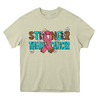 Mossy stronger than cancer with cancer ribbon Heavy Core Tee - AdoDesignShop