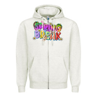 Spring Break Easter Day Zipper Hoodie | Teevron