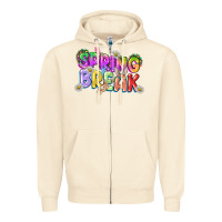 Sandshell Spring break Easter Day Zipper Hoodie - CowGirlArtShop