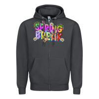 Smoke Spring break Easter Day Zipper Hoodie - CowGirlArtShop