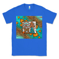 True Royal Fall Autumn Leopard Serape Mama Classic Tee - LillyAllenDesigns