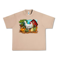 Burro Fall Chicken Urban Heavy Tee - LillyAllenDesigns