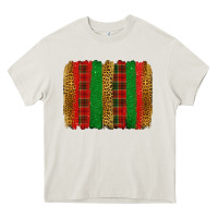Cream Christmas brushstroke Heavy Core Tee - Jasminsmagicworld