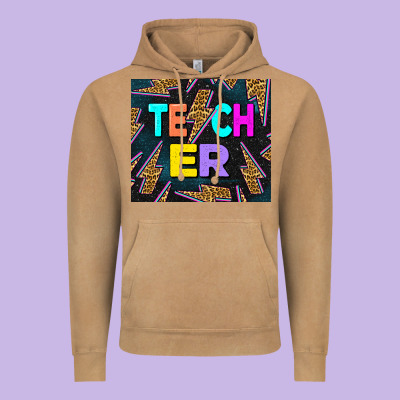 Western Teacher Flash Tumbler Vintage Hoodie Designed By Lillyallendesigns