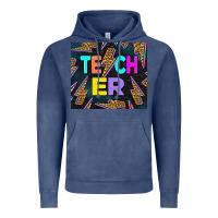 Vintage Denim Western Teacher Flash Tumbler Vintage Hoodie - LillyAllenDesigns