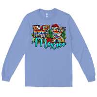 Colony Blue MX Mexico Long Sleeve Tee - RanaPortraitStore