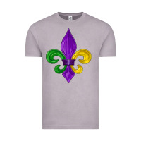 Vintage Zinc mardi gras fleur de lis Vintage Tee - LillyAllenDesigns
