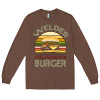 Chestnut Welder Wıll Work For Burger Long Sleeve Tee - Bettercallsaul