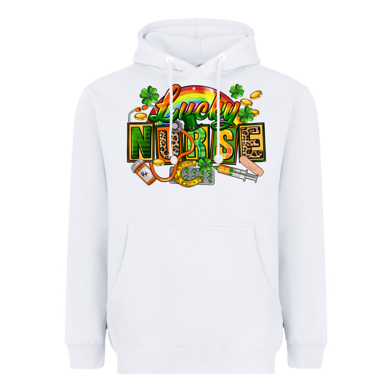 Lucky Nurse Heavyweight Hoodie by FaDigitalArtStudio | Teevron