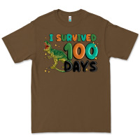 Cacao i survived 100 days Premium Tee - MaliasSmallBusiness