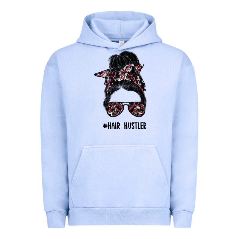 Hair Hustler Urban Hoodie by SublimationCraftShop | Teevron