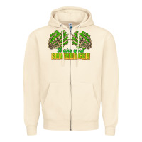 Sandshell Shake Your Shamrocks St. Patrick's Day Zipper Hoodie - CowGirlArtShop