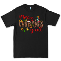 Black merry christmas y'all Premium Tee - JahusDesignShop