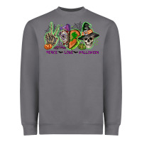 Storm Peace love Halloween Heavyweight Sweatshirt - NancyCooperArtShop