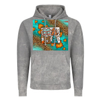 Cloud Rock Fall Autumn Leopard Serape Mama Vintage Hoodie - LillyAllenDesigns