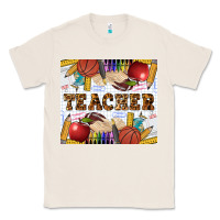 Natural Western Teacher Tumbler Classic Tee - LillyAllenDesigns
