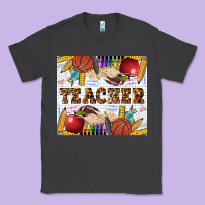 Western Teacher Tumbler Classic Tee Designed By Lillyallendesigns