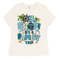 Bone oh ship its a family trip Ladies Tee - MaliasSmallBusiness