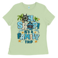 Matcha oh ship its a family trip Ladies Tee - MaliasSmallBusiness