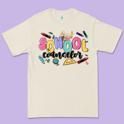 School Counselor Premium Tee Designed By Maliassmallbusiness