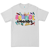 Dove Grey school counselor Premium Tee - MaliasSmallBusiness