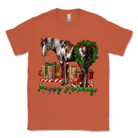 Copper happy holidays mustang horse Classic Tee - LillyAllenDesigns
