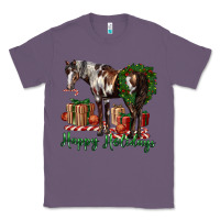 Lavender happy holidays mustang horse Classic Tee - LillyAllenDesigns