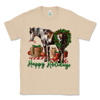Mushroom happy holidays mustang horse Classic Tee - LillyAllenDesigns