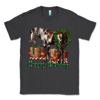 Smoke happy holidays mustang horse Classic Tee - LillyAllenDesigns