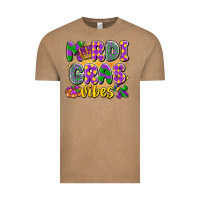 Vintage Coffee mardi gras vibes Vintage Tee - LillyAllenDesigns