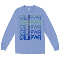 Colony Blue Girl Power Peace Long Sleeve Tee - Bettercallsaul