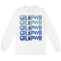 White Girl Power Peace Long Sleeve Tee - Bettercallsaul