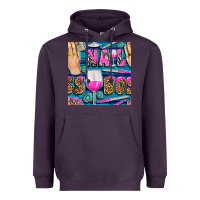 Plum nail boss money hand and wine with gemstone leopard and zebra seamless Heavyweight Hoodie - BundleAndBundleShop
