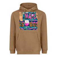 Toasted Coconut nail boss money hand and wine with gemstone leopard and zebra seamless Heavyweight Hoodie - BundleAndBundleShop