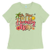 Matcha oh ship its a family trip summer vacation Ladies Tee - MaliasSmallBusiness