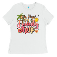 Oh Ship Its A Family Trip Summer Vacation Ladies Tee | Teevron