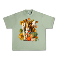 Oil Green Fall Heifer Urban Heavy Tee - LillyAllenDesigns