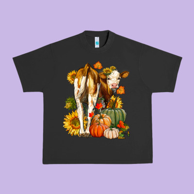 Fall Heifer Urban Heavy Tee Designed By Lillyallendesigns