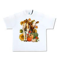 White Fall Heifer Urban Heavy Tee - LillyAllenDesigns