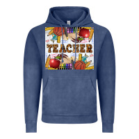 Vintage Denim Western Teacher Tumbler Vintage Hoodie - LillyAllenDesigns