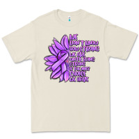 Bone purple pancreatic cancer sunflower and cancer ribb Premium Tee - MaliasSmallBusiness