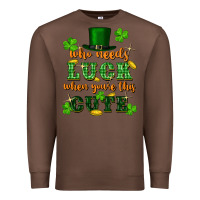 Chestnut who needs luck when you're this cute Premium Sweatshirt - FaDigitalArtStudio